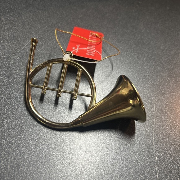 The Unbranded Brand Other - Vintage French Horn Holiday Ornament